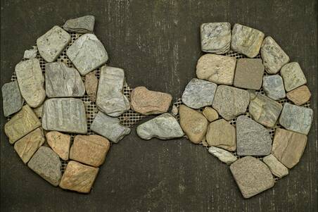 Tapete Copper Abanico 30X30