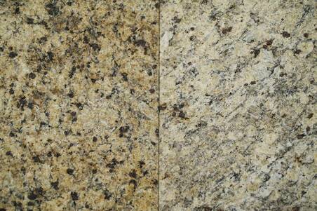 Granito Giallo Crystal Brushed 40X40x1.2 Prom