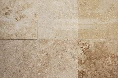 Mármol Travertino San Pablo Veracruz  Honed 61X61x1