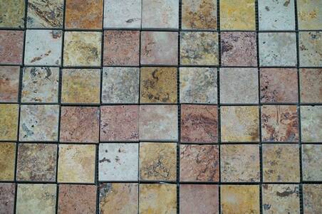 Tapete Travertino Peach 5X5 (30.5X30.5)