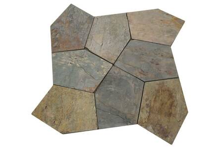 Pizarra Mesh Pattern Peacock 63X63