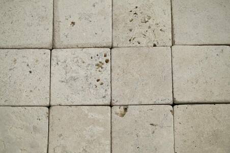 Mármol Travertino Tomboleado 10X10