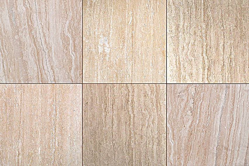 Mármol Travertino Navona Vet Export Spazz 61X61x1