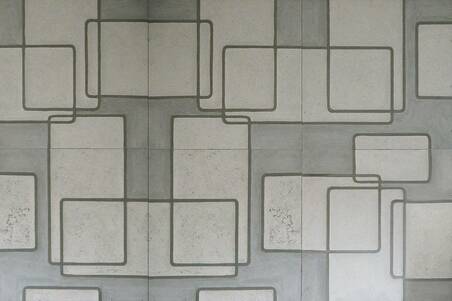 Sandblasteado Santone Grigio Bluastro Oblio Collection 60X60x1.5