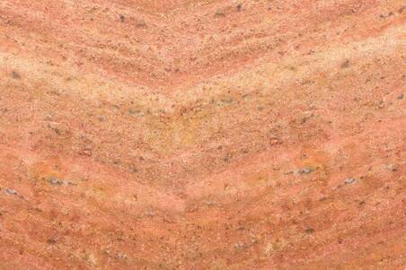 Mármol Travertino Rojo A Veta Lámina