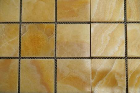 Tapete Onix Naranja Veteado(10X10) 30.5X30.5