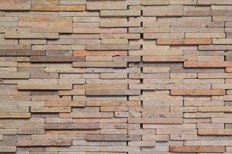 Tapete Matitas Nac. Travertino Colores 30.5X30.5