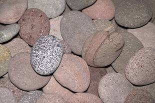 Piedra Medallon Grande Colores