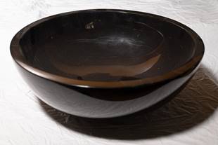 Ovalin Redondo Negro 40X15