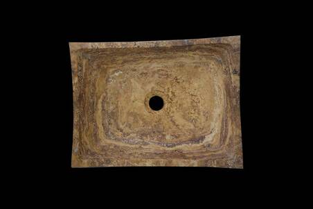 Ovalin Conik Travertino Villa Leyva 40 Cms S/E