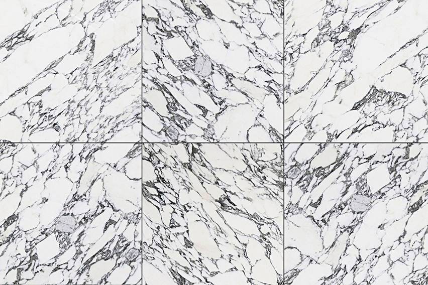 Mármol Blanco Arabescato Corchia Extra 30.5X30.5