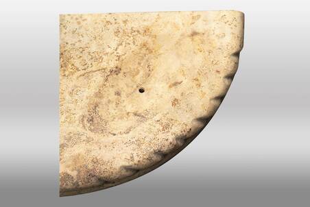 Jabonera Ranurada Rope Peach