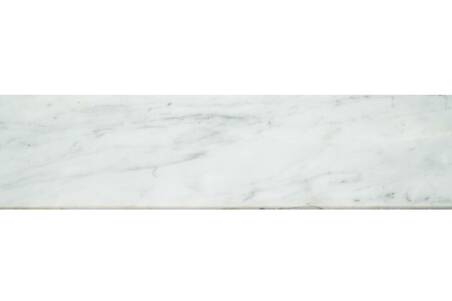 Mármol Blanco Carrara Zoclo Bisel De 10Xdif P/U