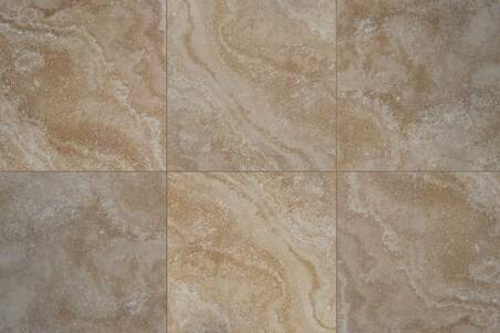 Mármol Travertino Monclova P/B 30.5X30.5X1 (10 Pzas)