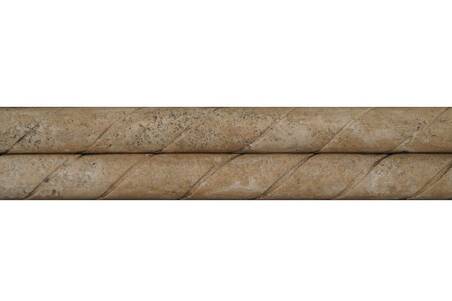 Moldura Rope Travertino Monclova 2.5X30.5
