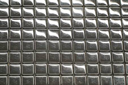 Mosaico Vitreo Crome-Plata 30X30 (11 Pzas)