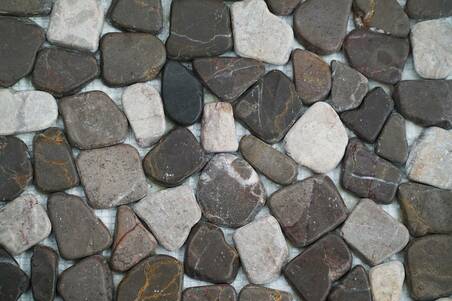 Tapete Piedra Choco/Capuccino 30X30