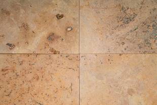 Mármol Travertino Oro Med. Honed 30.5X30.5