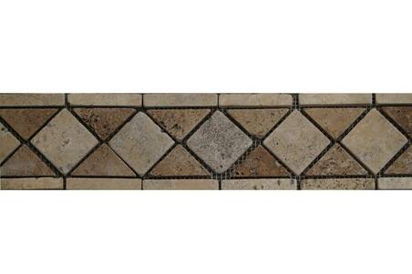 Cenefa Greca Traver-Chocolate 10.5X30.5 S/E