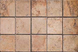 Tapete Travertino Peach 5X5 Tomboleado
