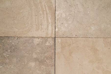 Mármol Travertino Fiorito Apasco Honed 30.5X30.5X1