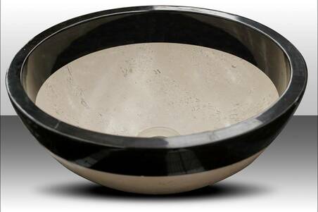 Ovalin Marmol Redondo Combinado