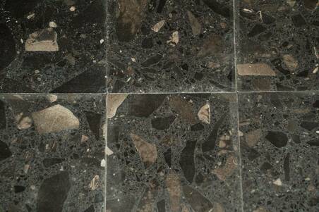 Inserto Aglom. Negro 15X15