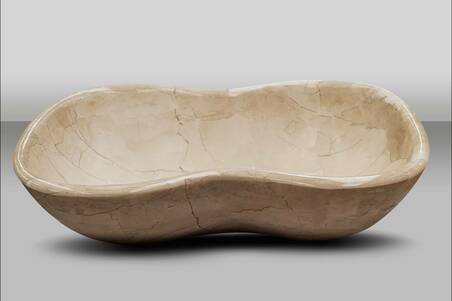 Ovalin Rectangular T/Guitarra Beige Maya