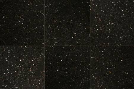 Granito Negro Galaxy 30.5X30.5X1