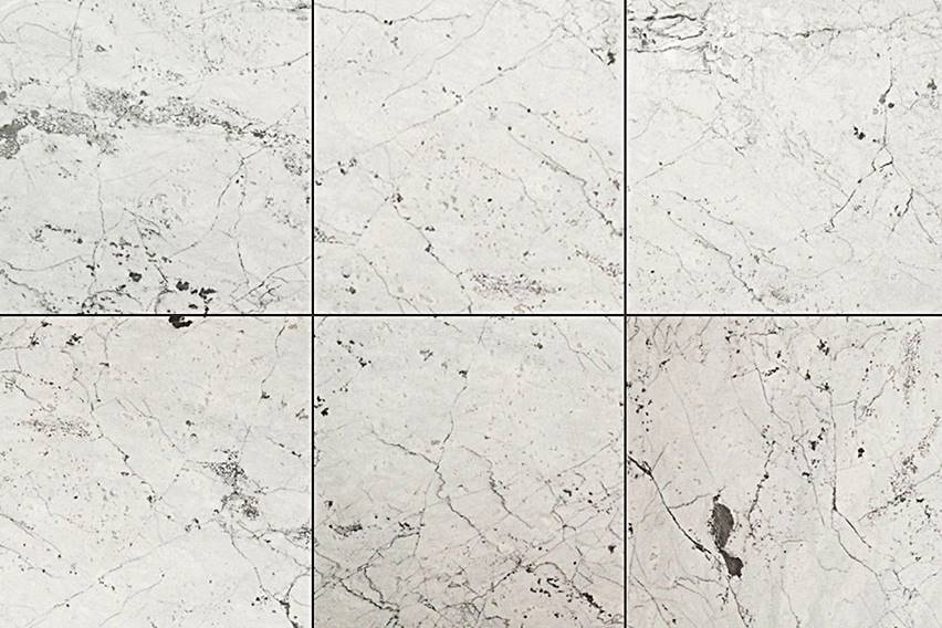 Marmol Blanco Carrara Selec 40X40x1.3 C/Bis