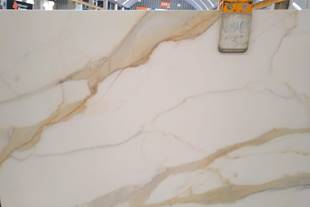Porcelanico Techlam Marvel Gold "A" De  3.20X1.60X1.2