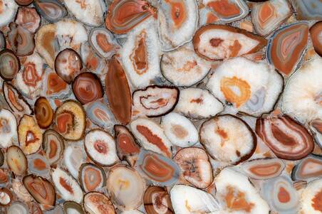 Quarzo Agata Red  Lamina(Bra) (3.05X1.85)