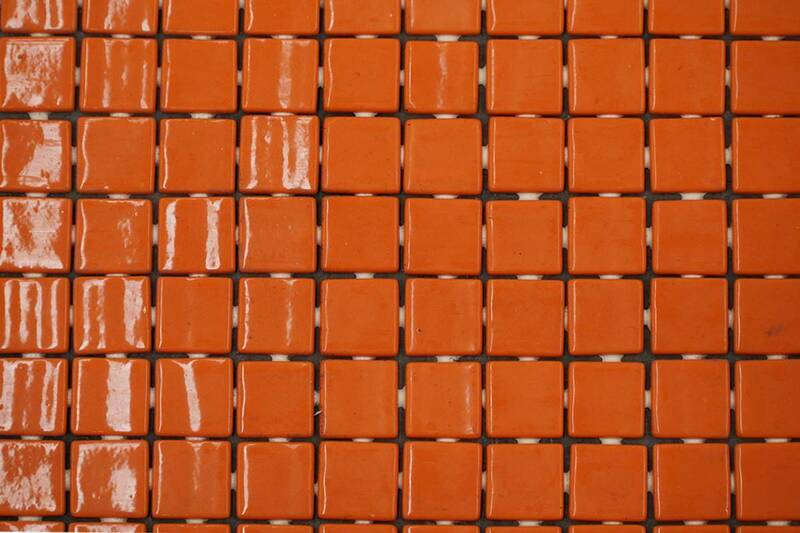 Mosaico Vitreo Naranja 31X46.5 (7 Pzas)