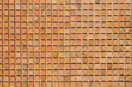 Tapete Travertinopeach Tomboleado 1.5X1.5(30.5X30.5)