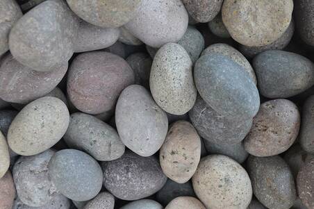 Piedra Medallon Diferentes Colores Med.