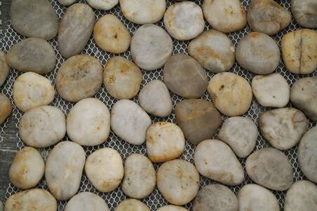 Tapete Piedra White Pebble 30.5X30.5
