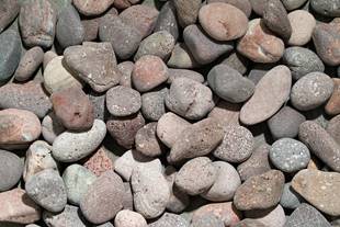 Piedra Bola Terracota Chica