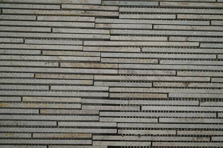 Tapete Cuarcita Snow White (Strips)30X30