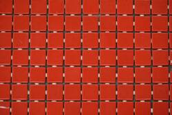 Mosaico Vitreo Rojo 31X46.5 (7 Pzas)