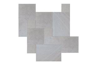 Marmol Patron Romano Blue Stone Dif Med.X1.2 (74Cms)