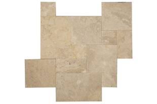 Travertino Vallanca Envejecido Patron Frances (72Cm)