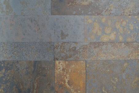 Pizarra Multicolor (Rustic Gold)Cal.Dif.Largos