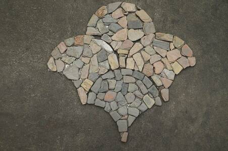 Tapete Multicolor Peacock Abanico 30X30