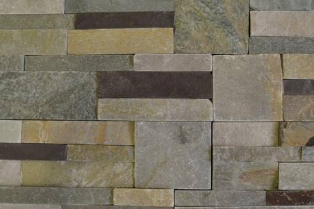 Cuarcita Gobi+Purple+River Green Panels 18X35