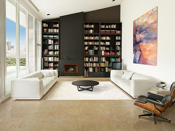 Mármol Giallo Cleopatra C/Veta 60X60x1.5