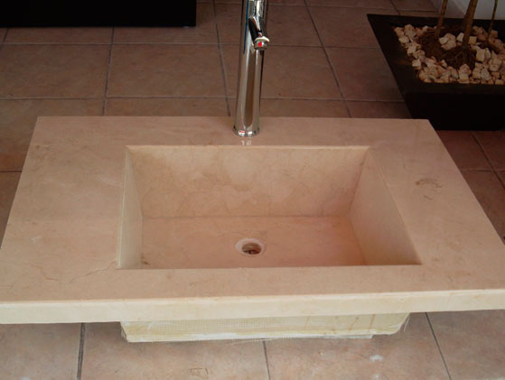 Mármol Crema Marfil Esp En Bruto (Cremals) 30X60x1.5