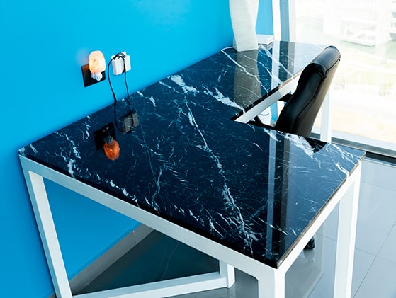 Mármol Negro Marquina Extra Lámina 1.8