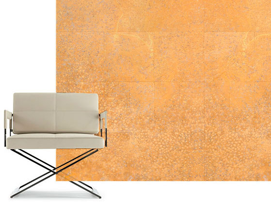 Mármol Travertino Ajacuba Honed 61X61x1