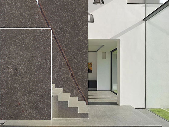 Mármol Santo Tomas Lila Sandblasteado 30X60x1