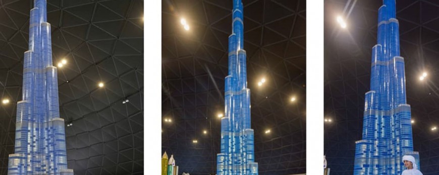 El Burj Khalifa también es el rascacielos de LEGO más alto del mundo